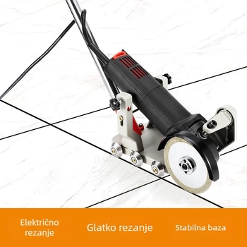 Električna mašina za čišćenje fuge i rezanje žljebova za pločice