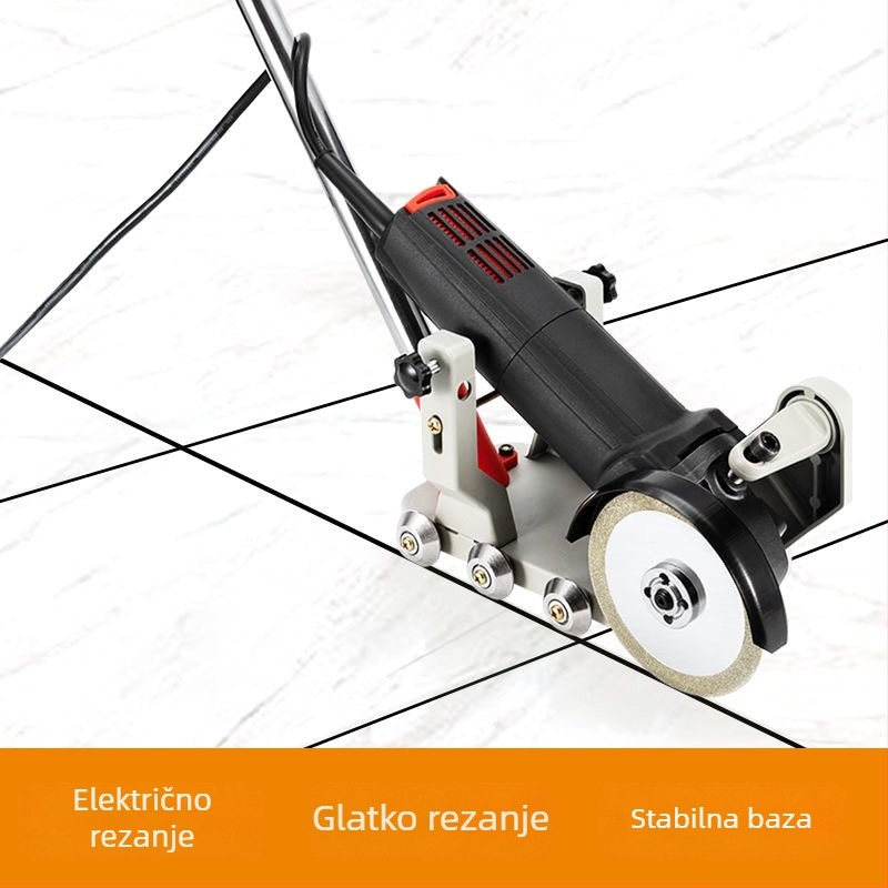 Električna mašina za čišćenje fuge i rezanje žljebova za pločice