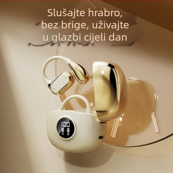 Q17 Bežične slušalice s koštanom provodljivošću, otvoreno uho, sportske Bluetooth slušalice, visoka kvaliteta zvuka