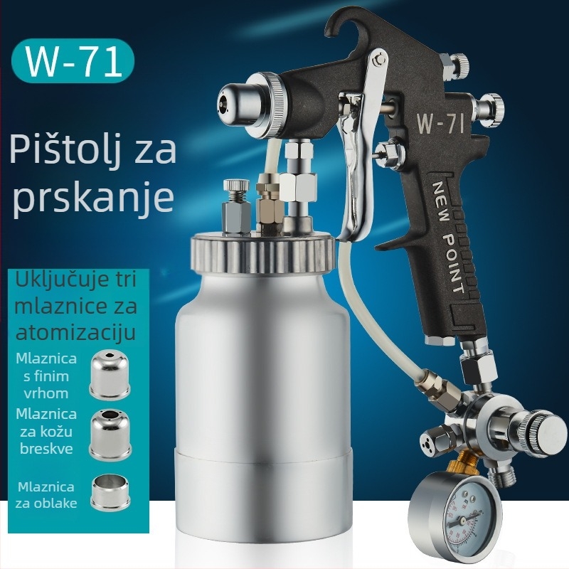 Puyuan SGD-71 sprej-pistolj za bojanje s učinkom svile, završetci s točkicama i vlaknima