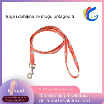 Ispisano vodilo za kućne ljubimce za mala i srednja psa, prilagodljivi prsni remen, Teddy šetnja vodilica, vodilica za mačke i pse, izvlačivi