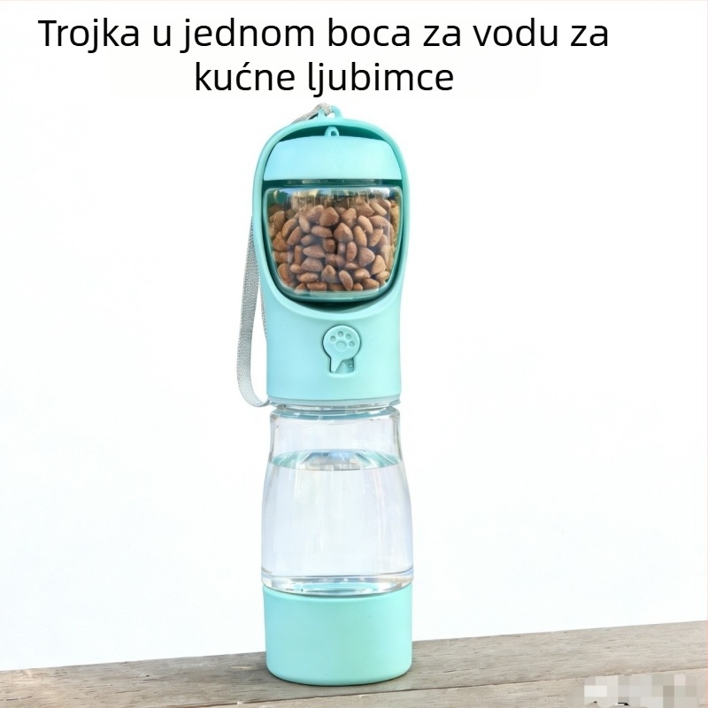 Putna čaša za kućne ljubimce, prijenosna hranilica i posuda za vodu za pse, višenamjenska čaša za vodu