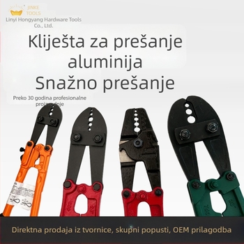 Klešta za lisanje aluminijskih manšeta u obliku osmine za kabel i opremu za ribolov