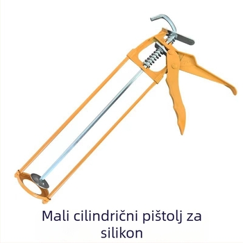 Pistolj za silikon za brtvljenje, ručni, ergonomski alat za staklo i opću uporabu