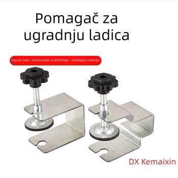 Pomoćni alat za ugradnju ladice, brzi klip za panel ladice, U-oblik klipsa, stolarni G-oblik klipsa