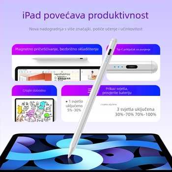 Magnetski stylus za iPad i Android tablete – dodirni stylus za tablet i telefon