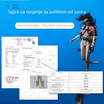Ženske ronilačke čarape UPF50+ UV zaštita