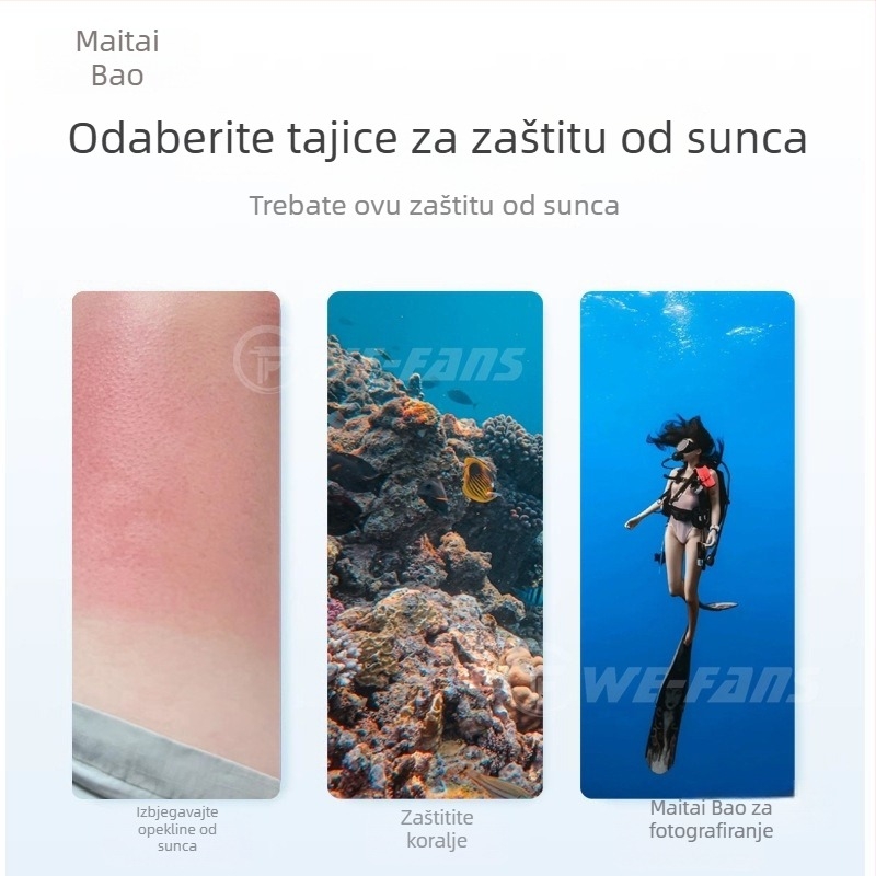 Ženske ronilačke čarape UPF50+ UV zaštita