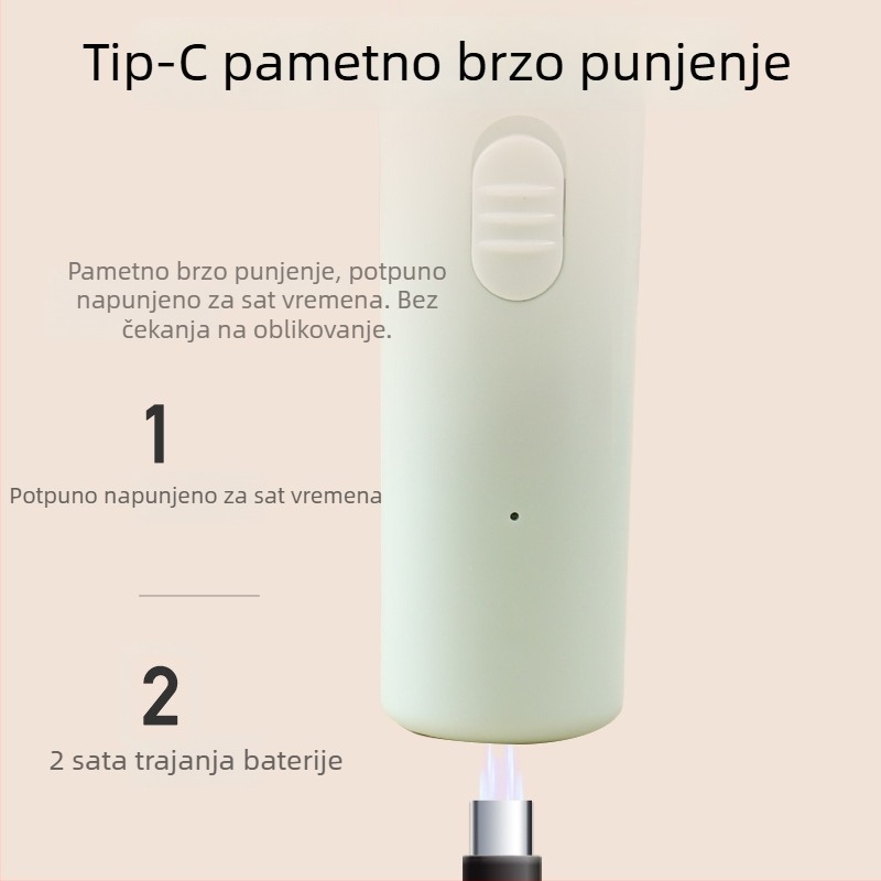 Električni trimer dlake na šapama pasa i mačaka