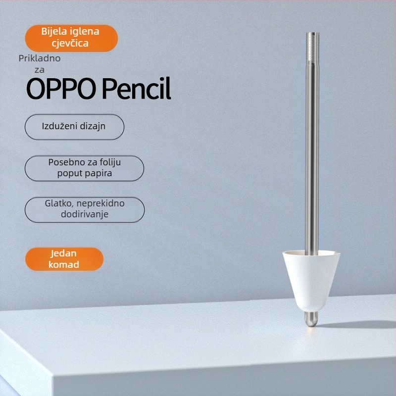 Otpornost zamjenski vrh za OPPO Pencil stylus, kompatibilan s iglenim cijev Gen 1, za film s teksturom papira