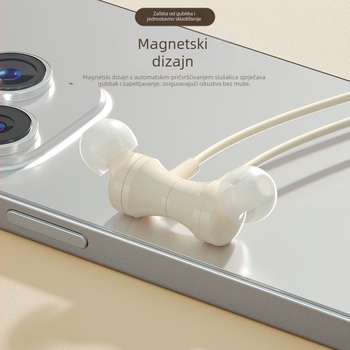 BT-12 Bluetooth slušalice za vrat s magnetskim dizajnom, privatni model, velika baterija, duga trajnost, IPX5, digitalni zaslon