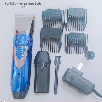 Boga bežični uređaj za šišanje kose, keramičke oštrice, kućna upotreba, BJ-X7