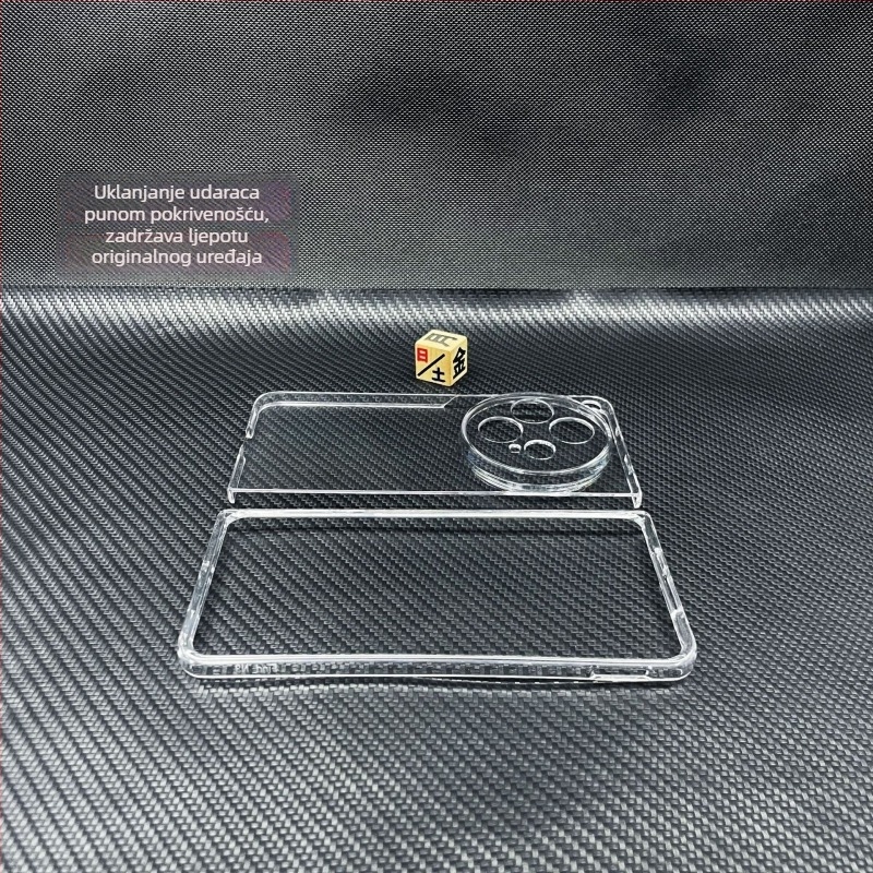 OPPO Find N6 / Find N5 futrola za sklopivi zaslon, prozirni tvrdi kućište, kreativan materijal