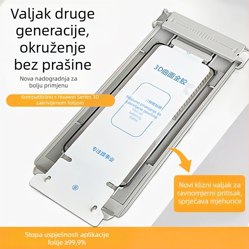 HD zaštita zaslona od kaljenog stakla s punim ljepilom za Huawei Mate X7, Mate 70 Pro i Mate 60 Pro