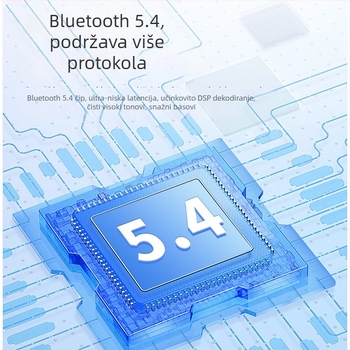 Bluetooth slušalica za kacigu motocikla s koštanom provodljivosti, stereo zvuk, inteligentno smanjenje buke, HD pozivi, Bluetooth 5.0, IPX6 vodootporno, baterija više od 8 sati, domet 10 m