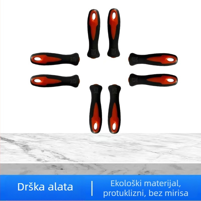 Drška za pilnik, 8 inča, protuklizna, bez mirisa, za ploske i okrugle otvore, E18