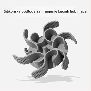 Silikonska podloga za sporo ishranje kućnih ljubimaca s usisnim držačem – lizalica podloga za pse