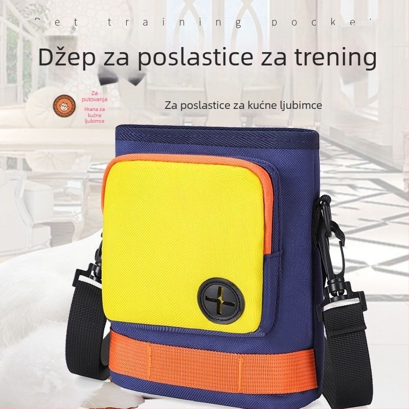 Prilagodljivi kaiš za kućne ljubimce s pretincom za vrećice za izmet