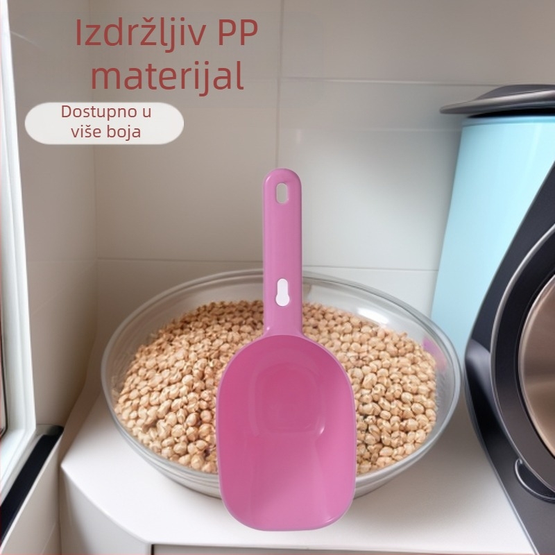 Žlica za hranu mačaka i psa – višebojna plastična žlica za hranjenje kućnih ljubimaca