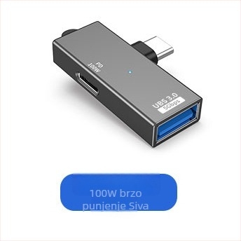 Type-C na USB 3.0 + PD 100W dvostruki brzi adapter za Type-C pametne telefone