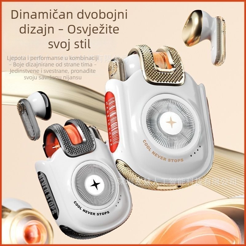 H03 Bluetooth slušalice s aktivnim ANC-om, TWS, stil kacige razine 3, za esport i gaming, in-ear