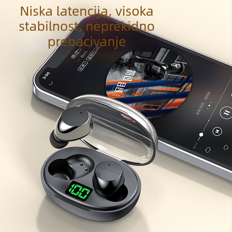 Bežične in-ear Bluetooth slušalice s velikom baterijom, dugim vijekom trajanja i redukcijom buke za gaming