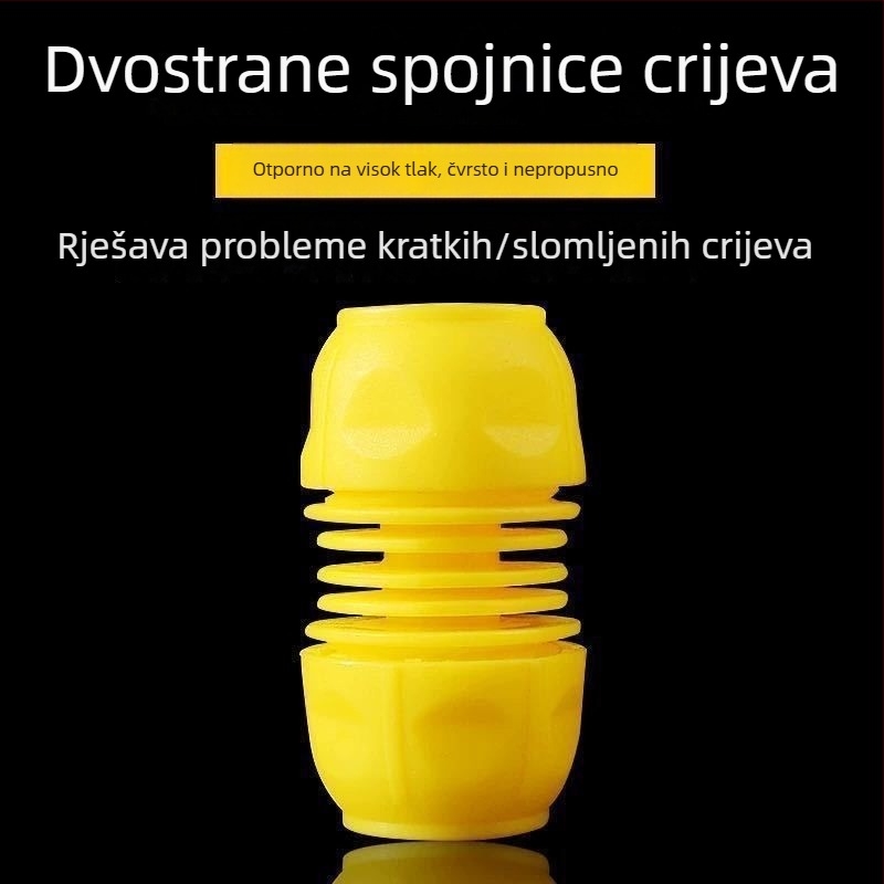 Brzi spoj za vodovodnu cijev, reduktor 1/2 in–3/4 in–1 in, univerzalni priključak za crijevo