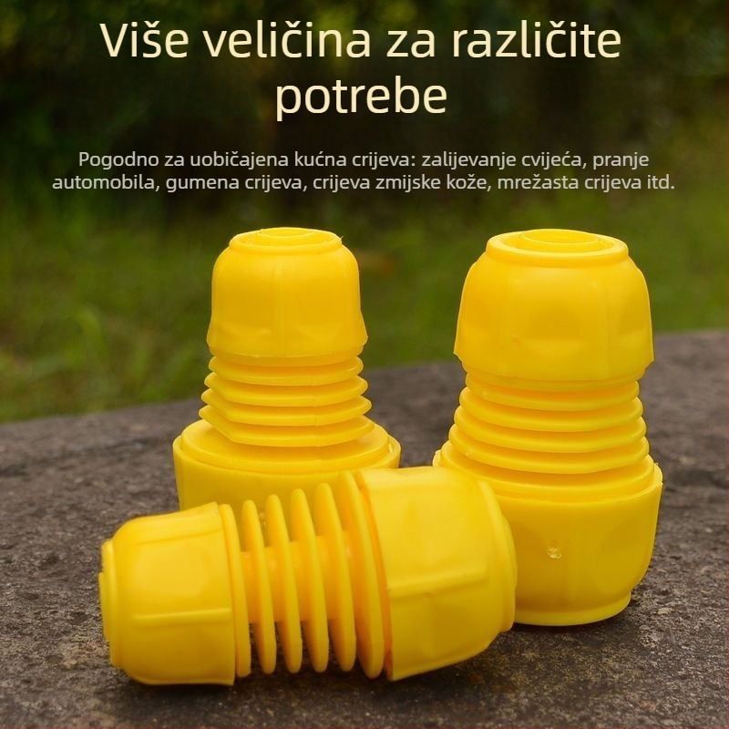 Brzi spoj za vodovodnu cijev, reduktor 1/2 in–3/4 in–1 in, univerzalni priključak za crijevo