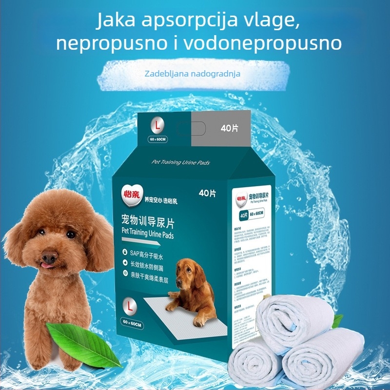 Yiqin Psi Pelene i Podloge – Velike, Debele, S Deodoranom i Apsorpcijom, Za Štenad, Paket S100