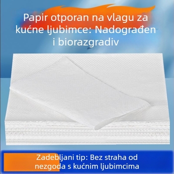 Podloške i pelene za urin za pse i mačke, brzo sušeći upijajući papir od netkanog materijala