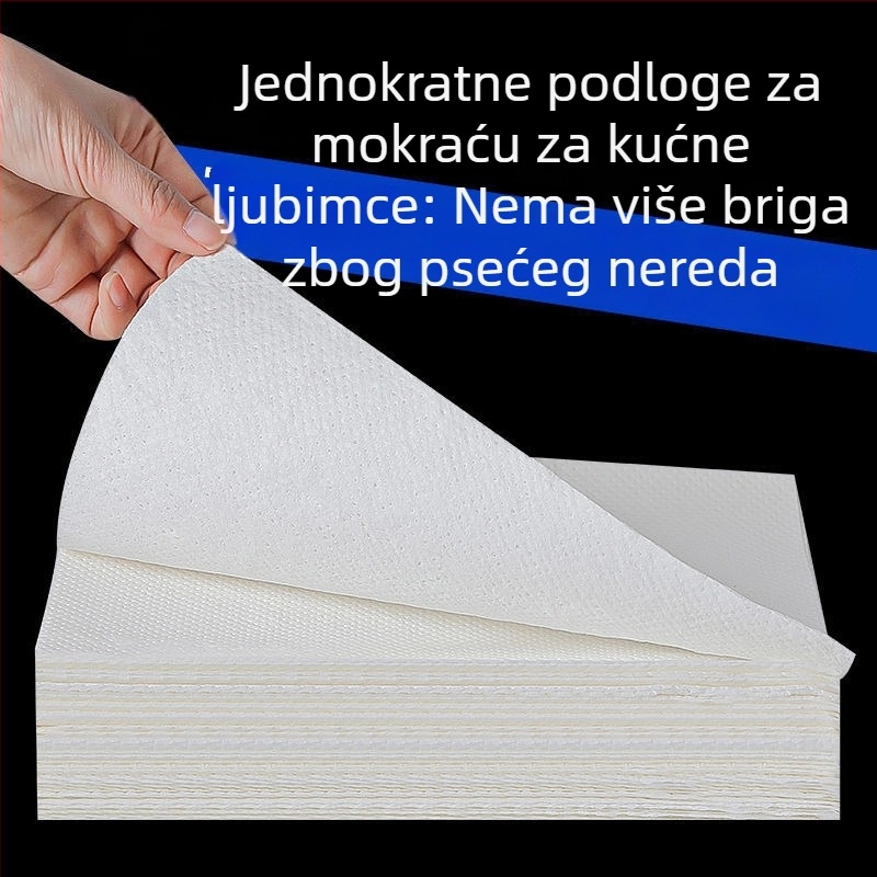 Podloške i pelene za urin za pse i mačke, brzo sušeći upijajući papir od netkanog materijala