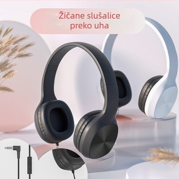 GUIDERAY/Jia Tianyu 891 žičane slušalice preko glave, stereo, sklopive, s mikrofonom, za glazbu i učenje klavira