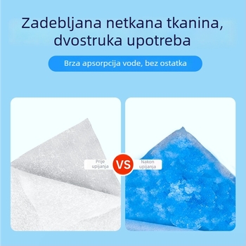 Podloške za urin za kućne ljubimce, apsorbirajuće, netkane tkanine, brzo sušenje, 50 komada