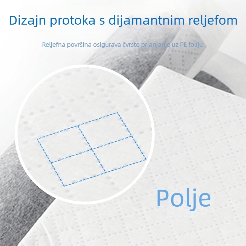 Debela podloga za mokraću kućnih ljubimaca, gaćice za inkontinenciju za pse i mačke, sigurne higijenske gaćice s bambusovim aktivnim ugljenom za neutralizaciju mirisa