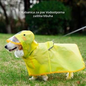 Nepropusni kišni kaput za pse u kačjem stilu, za corgi i dachshund, za male i srednje pse