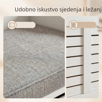Drveni ormar za mačke sa ventilacijskim otvorima, diskretan unutarnji komad namještaja, noćni ormarić, mačja kućica i ormar za mačke