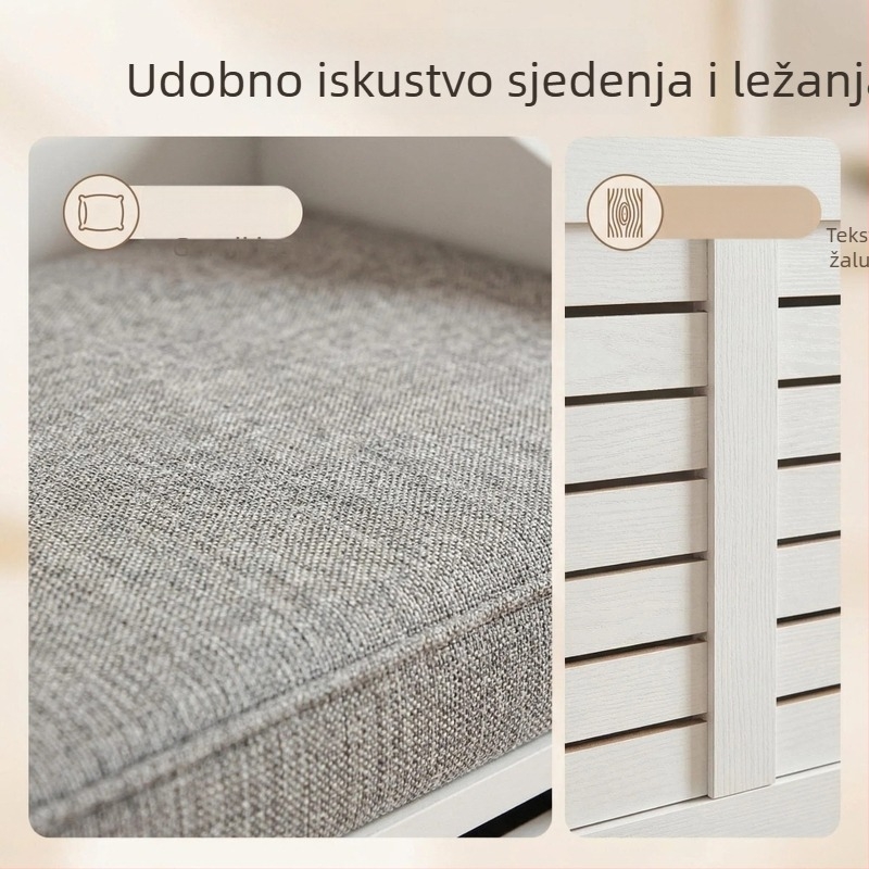 Drveni ormar za mačke sa ventilacijskim otvorima, diskretan unutarnji komad namještaja, noćni ormarić, mačja kućica i ormar za mačke