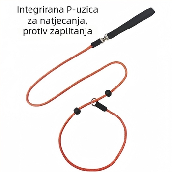 Integrirano profesionalno vodilo za trening psa, za male i srednje pse, otporno na kidanje, univerzalna upotreba
