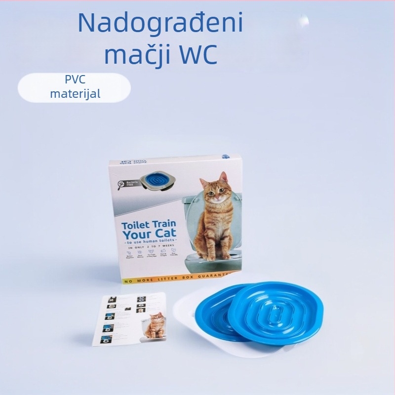 PVC podloga za treniranje mačjeg toaletnog prostora - unaprijeđena verzija
