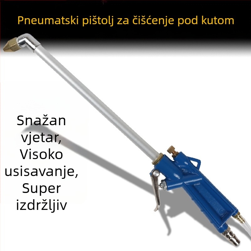 Pistolj za čišćenje automotornog motora i uljnih kanala, dvostruke namjene – čišćenje vodom i plinom, čišćenje klima uređaja, puhanje prašine i pneumatsko prskanje