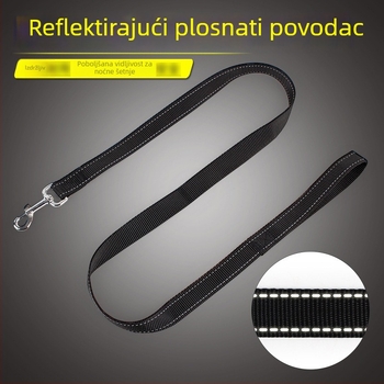 Najlonski povodac za vanjsku upotrebu, svjetleći, za srednje i velike pse