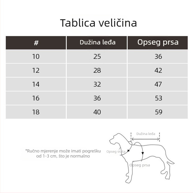 Zimska jakna za pse s potpuno pokrivenim krojem, debela izolacija, moderan odjevni komad za mužjake pse