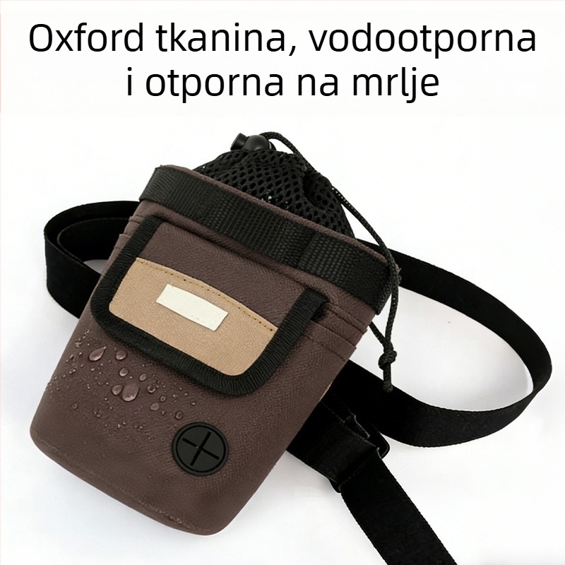 Torba za grickalice za kućne ljubimce s pojasom za trening — velika kapaciteta za hranjenje pasa
