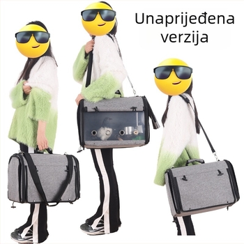 Sklopiva torba za prijevoz ptica — naramenica za papagaja
