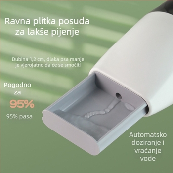 Prijenosna posuda za vodu i hranu za kućne ljubimce (psa i mačku) – višenamjenska posuda za vodu i hranu
