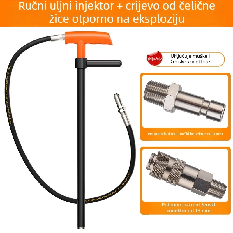 Ručna pumpa za podmazivanje za presu za bušenje, stroj za ubrizgavanje plastike i stroj za graviranje
