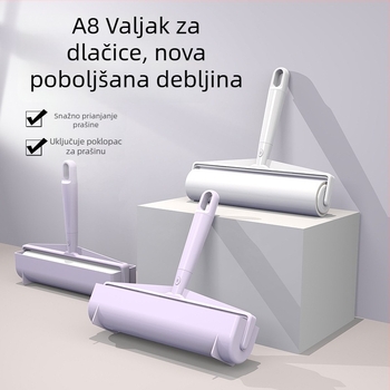 Velika zamjenska rola ljepljivog papira za uklanjanje dlaka s odjeće, kućna uporaba