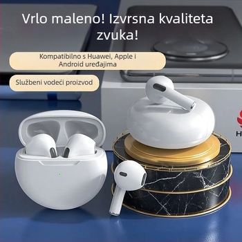Berlin Sound J6 Bežične Bluetooth slušalice, polu-in-ear dizajn, visokokvalitetan zvuk, izdržljiva baterija, kompatibilne za obje uši