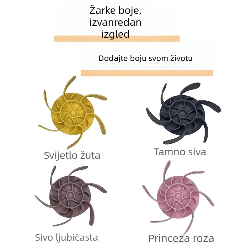 Silikonska posuda za pse za polagano hranjenje s dizajnom lišća javora