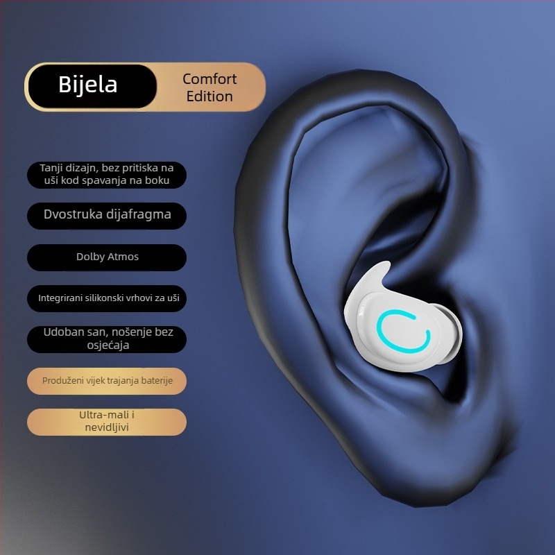 Bežične Bluetooth slušalice s stereo zvukom, redukcijom buke, dugim trajanjem baterije, za sport